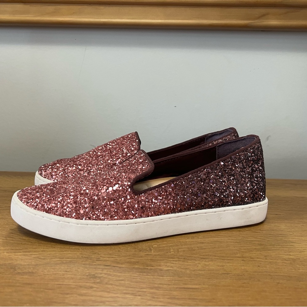 Birdies The Swift Rose Sparkle Slip-On Sneaker 7